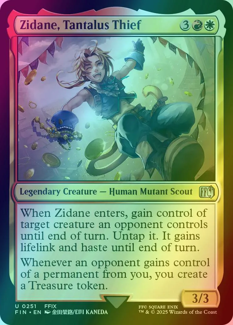 Zidane, Tantalus Thief [251] [FINAL FANTASY] [Foil]