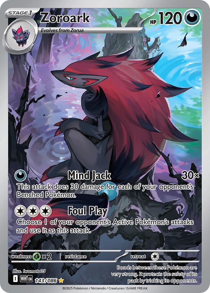 Zoroark - 143/086 - Illustration Rare [sv105w-143] [Ultra]