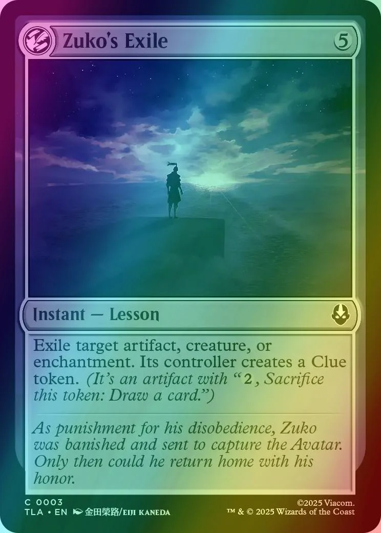 Zuko's Exile [3] [Avatar: The Last Airbender] [Foil]