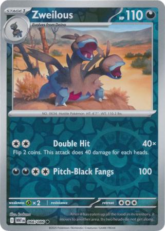 Zweilous - 066/086 - Common [sv105w-066] [Reverse Holo]